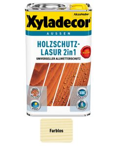 Xyladecor Holzschutz-Lasur 2 in 1 Farblos