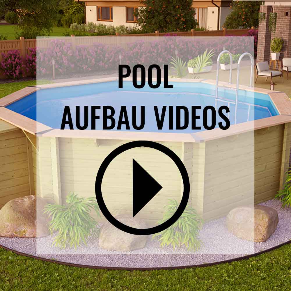 Die Videos von My Wood Shop zeigen auf, wie einfach ein Pool aus Holz für den Garten aufgebaut werden kann.